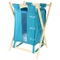 Light Blue Laundry Basket